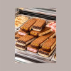 Biscotto Gelato Senza Glutine Rettangolare al Cacao Bisgel BREAK&GO 230 pezzi 3 Kg [5f859181]