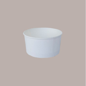 Coppetta Gelato Dessert Grande Carta Bianca Politenata 160cc 250 pezzi [f97e713b]