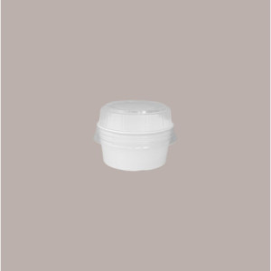 Coppetta Gelato Dessert Grande Carta Bianca Politenata 160cc 250 pezzi [1d8a05ad]