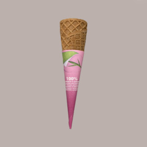 Pirottino Sottocono in Carta Rosa Pink per Coni Gelato codice SC24R 3000 pezzi