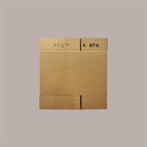 Scatola e Alveare in Carta Avana Porta 6 Bottiglie 500 ml 275x180x320 mm 10 pezzi [22699e7f]