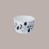 Coppette Gelato in Carta Bianco e Nero 200cc Impilabili Black&White 200 pezzi [3b00e850]