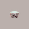 Coppette Gelato in Carta, Bianco e Nero, 70cc Impilabili Black&White 250 pezzi [86bda768]