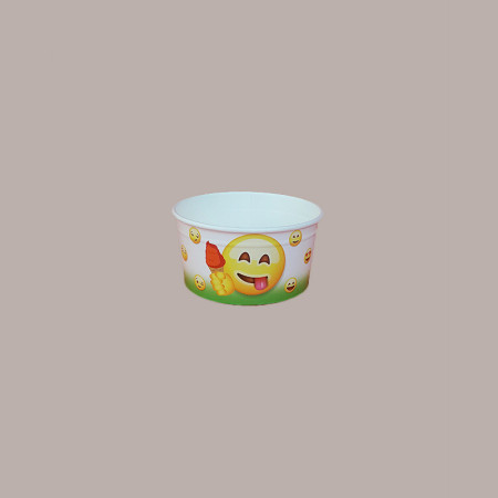 Coppette Gelato in Carta 80cc Impilabili grafica Emoticon Emoji 250 pezzi [f333a17d]