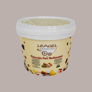 Pistacchio Mediterraneo Puro Pasta Concentrata ideale per Gelato Dolci Leagel 3,5 Kg