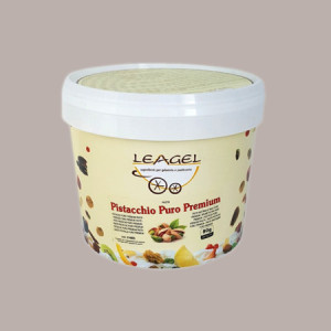 Pistacchio Puro Premium Pasta Concentrata Ideale per Gelato Dolci Leagel 3,5 Kg