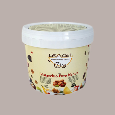 Pistacchio Puro Nature Pasta Concentrata Senza Coloranti Ideale per Gelato Dolci Leagel 3,5 Kg [06369419]