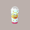 Bicchiere Bibite Fredde in Cartone ideale per Farppè Yogurt Gelato Granita grafica Emoticon Emoji B/55 50 pezzi [0f776f6f]