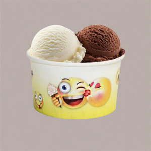 Coppette Gelato in Carta 70cc Impilabili grafica Emoticon Emoji 250 pezzi [91635f83]