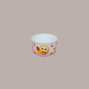 Coppette Gelato in Carta 100cc Impilabili grafica Emoticon Emoji 250 pezzi [70247eba]