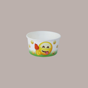 Coppette Gelato in Carta 200cc Impilabili grafica Emoticon Emoji 200 pezzi [ea547f1d]