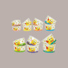 Coppette Gelato in Carta 200cc Impilabili grafica Emoticon Emoji 200 pezzi [63133047]