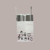Borsa Shoppers Carta Ideale per Vaschette Gelato grafica Black&White 26+17H27cm 200 pezzi [437275f1]