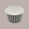 Coppette Gelato in Carta Bianco e Nero 140cc Impilabili Black&White 200 pezzi [b60d675a]