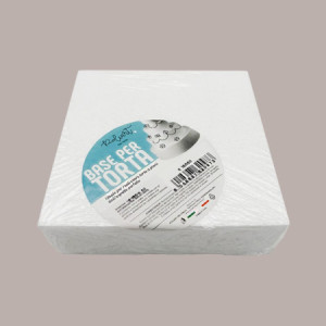 Base per Torta in Polistirolo Quadrata 15x15 cm H 5 cm 6 pezzi