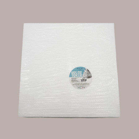 Base per Torta in Polistirolo Quadrata 40x40 cm H 5 cm 6 pezzi [b9b06d49]