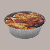 Contenitore Vaschetta Alluminio Pollo E1G Ovale 273x225H76mm Contital 50 pezzi [2c24075f]