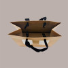 Borsa Shopper Carta Naturale Porta Vasetti con Finestra 16,6+8x18 cm 20 pezzi [495e0ce2]