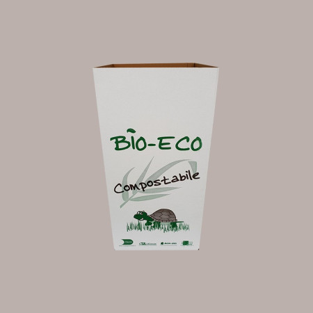 Scatola in Cartone Pressato Porta Rifiuti Organico 35x35 H70cm [0d2d89d7]