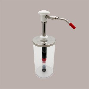 Distributore Dosatore per Salse Creme Spalmabili Marmellate 1650 ml con Ago a Beccuccio