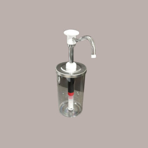 Distributore Dosatore Dispenser per Salse Creme Spalmabili Marmellate Finiture Bianche 1650 ml [5c05f68a]