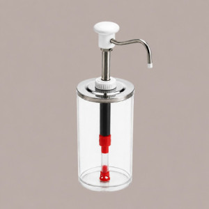 Distributore Dosatore Dispenser per Salse Creme Spalmabili Marmellate Finiture Bianche 1650 ml