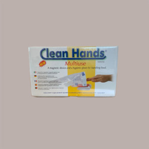 Base Magnetica per Guanto Igienico a Tre Dita Kit Multiuso Clean Hands