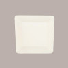Piatto Biodegradabile Eco Quadrato 16x16 Carta Polpa Cellulosa 100 pezzi [be75d720]