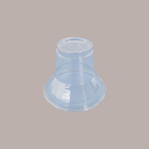 Coppa Yogurt Gelato Svasata Bicchiere Alto Yogosoft Pet Trasparente 170cc 100 pezzi