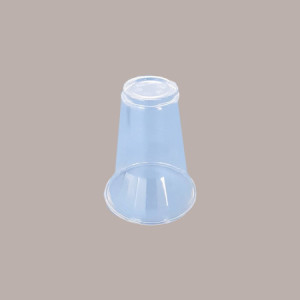 Coppa Yogurt Gelato Svasata Bicchiere Alto Yogosoft Pet Trasparente 330cc 100 pezzi