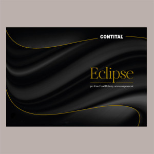 Contenitore Alluminio Oro Nero 8 Porzioni Eclipse per Microonde Smoth Wall  322x262H69mm AS223600 25 pezzi [e8bca064]