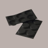 Stampo Disco in Silicone Nero per Monoporzione Dolci e Salati Dm 8 cm H 1,8 cm [f8c1f95f]