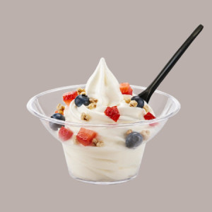 Cucchiaino Nero in PLA per Yogurt e Granita 17,5cm 200 pezzi