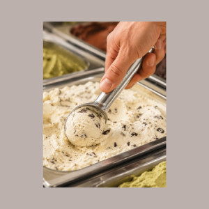 Cucchiaio Porzionatore Palline per Gelato in Alluminio Capacità 42 gr