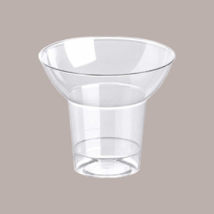 Bicchiere Svasato 100cc in PS Trasparente ideale per Yogurt Dessert Gelato GO YO 100 pezzi [3835bde4]
