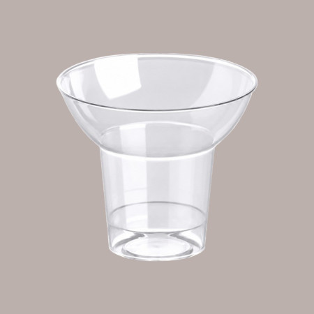 Bicchiere Svasato 200cc in PS Trasparente ideale per Yogurt Dessert Gelato GO YO 100 pezzi [ef1e79d1]