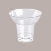 Bicchiere Svasato 200cc in PS Trasparente ideale per Yogurt Dessert Gelato GO YO 100 pezzi [ef1e79d1]