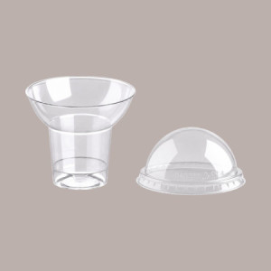 Coperchio Bombato Trasparente per Bicchiere Go Yo 360cc 031192 50 pezzi [b4d16ae6]