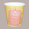 Vasetto Barattolino per Gelato Artiginale con coperchio 500 cc ALCAS 50 pezzi [07a052ca]