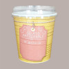 Vasetto Barattolino per Gelato Artiginale con coperchio 500 cc ALCAS 50 pezzi [a7c0d929]