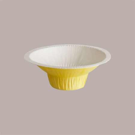 Coppetta Yogurt Gelato 100cc Carta Compostabile Bio Gialla Go Yo 50 pezzi [2c3957bd]