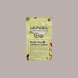 Easy al Gusto Mirtillo Nero Sambuco e Limone Preparato in Polvere per Gelato Leagel 1,2 kg [35d0ac3a]