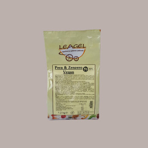 Easy Gusto Pera e Zenzero Vegan Preparato Polvere per Gelato Leagel 1,2 kg [cfce397f]