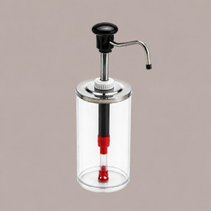 Distributore Dosatore Dispenser per Salse Creme Spalmabili Marmellate Finiture Nere 1650 ml [1c059d94]