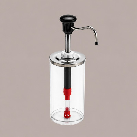Distributore Dosatore Dispenser per Salse Creme Spalmabili Marmellate Finiture Nere 1650 ml [1c059d94]
