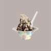 Coppetta Svasata per Yogurt Gelato in Carta Riciclabile Grafica Pois Go Yo 150cc 50 pezzi [b6221750]