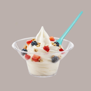 Cucchiaini Multicolor Impilati in PLA per Yogurt e Granita 13,8 cm 300 pezzi