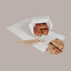 Sacchetto Carta Bianco Kraft 14x30 cm ideali per Alimenti Pizza Pane 10 Kg [83824e23]