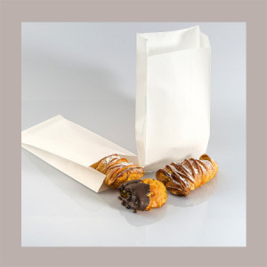 Sacchetto Carta Bianco Kraft 30x60 cm ideali per Alimenti Pizza Pane 10 Kg [8605aab5]