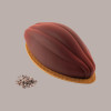 Stampo in Silicone per Frutta Realistica Fava di Cacao 197x99H76 mm [1315cc14]